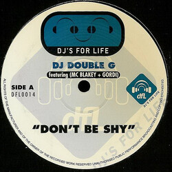 DJ Double G / MC Blakey / Gordi Don't Be Shy USED VINYL 12INCH