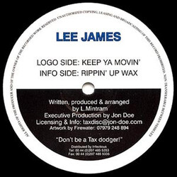 Lee James Keep Ya Movin' / Rippin' Up Wax USED VINYL 12INCH