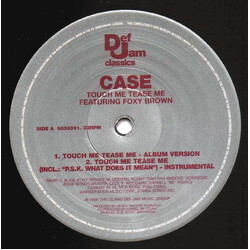 Case / Foxy Brown Touch Me Tease Me USED VINYL 12INCH REISSUE