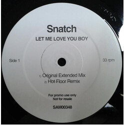 Snatch (2) Let Me Love You Boy VINYL 12" USED