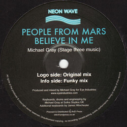 People From Mars (2) Believe In Me USED VINYL 12INCH