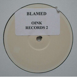 Unknown Artist Blamed USED VINYL 12INCH SINGLE SIDED WHITE LABEL