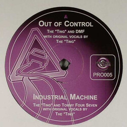 The *TING* / DMF / Tommy Four Seven Out Of Control / Industrial Machine USED VINYL 12INCH