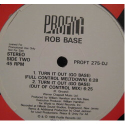 Rob Base Turn It Out (Go Base) USED VINYL 12INCH PROMO 45 RPM