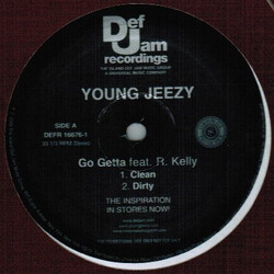 Young Jeezy Go Getta USED VINYL 12INCH PROMO 33 S RPM STEREO