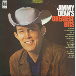 Jimmy Dean Greatest Hits Vinyl LP USED