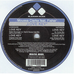 Moussa Clarke / Fisher (2) Love Key USED VINYL 12INCH 33 S RPM