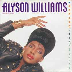 Alyson Williams I Second That Emotion USED VINYL 12INCH MAXI-SINGLE 45 RPM