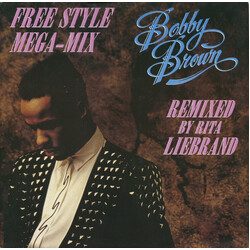 Bobby Brown The Free Style Mega-Mix VINYL 12" USED