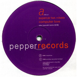 Supercar / Mikaela Computer Love USED VINYL 12INCH PROMO