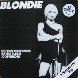 Blondie Rip Her To Shreds USED VINYL 12INCH 45 RPM SINGLE