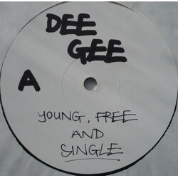 Dee Gee / Attlee / M.C Bwoss Young Free & Single USED VINYL 12INCH WHITE LABEL PROMO