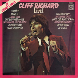 Cliff Richard Live! Vinyl LP USED
