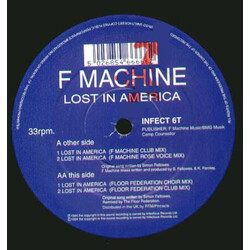 F Machine Lost In America VINYL 12" USED