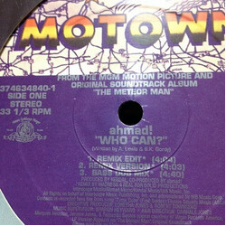Ahmad (2) Who Can? USED VINYL 12INCH 33 S RPM