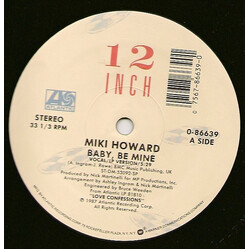 Miki Howard Baby, Be Mine USED VINYL 12INCH 33 S RPM