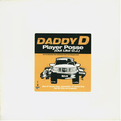 Daddy D Player Posse (Out Like O.J.) USED VINYL 12INCH PROMO 33 S RPM