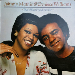 Johnny Mathis / Deniece Williams That's What Friends Are For Vinyl LP USED