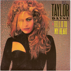 Taylor Dayne Tell It To My Heart USED VINYL 7INCH 45 RPM SINGLE STEREO