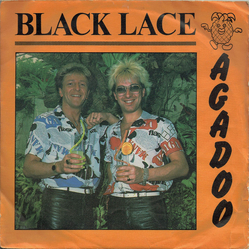 Black Lace Agadoo Vinyl 7" USED