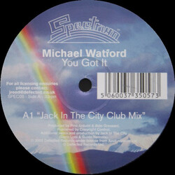 Michael Watford You Got It USED VINYL 12INCH