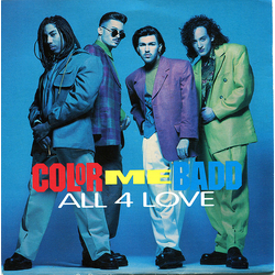 Color Me Badd All 4 Love Vinyl 7" USED