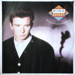 Rick Astley Whenever You Need Somebody Vinyl 7" USED