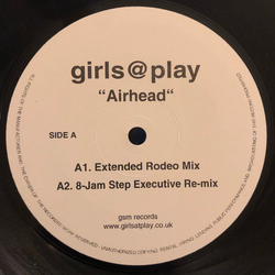 Girls @ Play Airhead Vinyl 12" USED