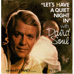 David Soul Let's Have A Quiet Night In VINYL 7" USED