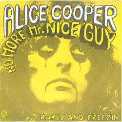 Alice Cooper No More Mr. Nice Guy USED VINYL 7INCH 45 RPM SINGLE STEREO