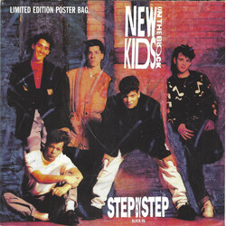 New Kids On The Block Step By Step VINYL 7" USED