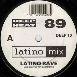 Latino Rave Deep Heat '89 VINYL 7" USED