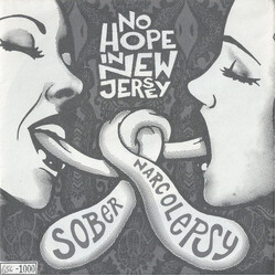 No Hope In New Jersey Sober / Narcolepsy USED VINYL 7INCH 45 RPM SINGLE LIMITED EDITION NUMBERED