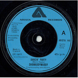 Showaddywaddy Dancin' Party Vinyl 7" USED
