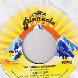Colorado (2) California Dreaming USED VINYL 7INCH 45 RPM SINGLE