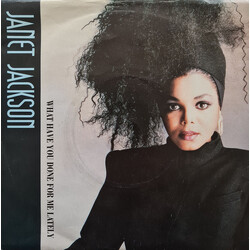 Janet Jackson What Have You Done For Me Lately VINYL 7" USED