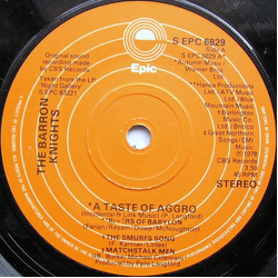 The Barron Knights A Taste Of Aggro Vinyl 7" USED
