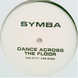 Symba (2) Dance Across The Floor USED VINYL 12INCH WHITE LABEL SINGLE SIDED