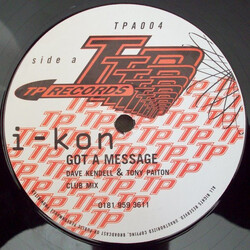 I-kon Got A Message VINYL 12" USED