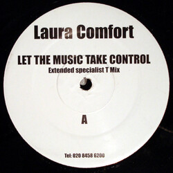 Laura Comfort Let The Music Take Control VINYL 12" USED