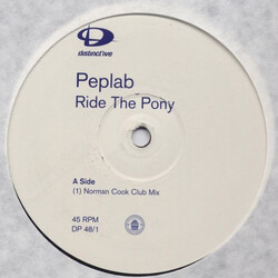Peplab Ride The Pony USED VINYL 12INCH PROMO