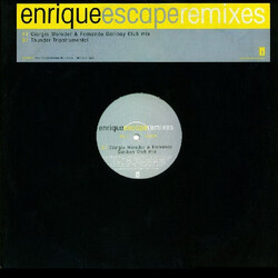 Enrique Iglesias Escape (Remixes) VINYL 12" USED