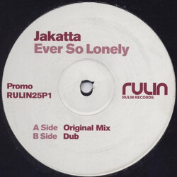 Jakatta Ever So Lonely USED VINYL 12INCH PROMO
