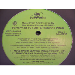 John Forte Move On (I'm Leaving) USED VINYL 12INCH PROMO 33 S RPM