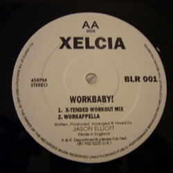 Xelcia You're Seeing Love / Workbaby! USED VINYL 12INCH 45 RPM PROMO