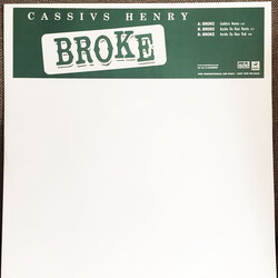 Cassius Henry Broke USED VINYL 12INCH 45 RPM PROMO
