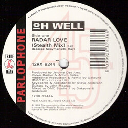 Oh Well Radar Love USED VINYL 12INCH