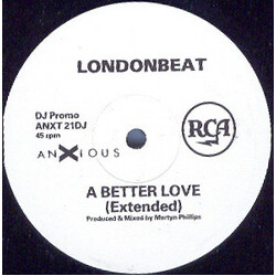 Londonbeat A Better Love USED VINYL 12INCH PROMO 45 RPM