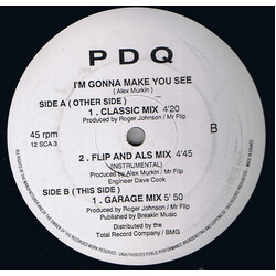 P.D.Q. (2) I'm Gonna Make You See USED VINYL 12INCH 45 RPM