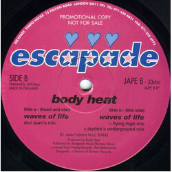 Body Heat Waves Of Life USED VINYL 12INCH PROMO